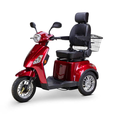 Legacy 3-Wheel Scooter in red left front view