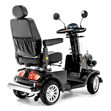 Gatsby X Vintage Mobility Scooter in black right rear view