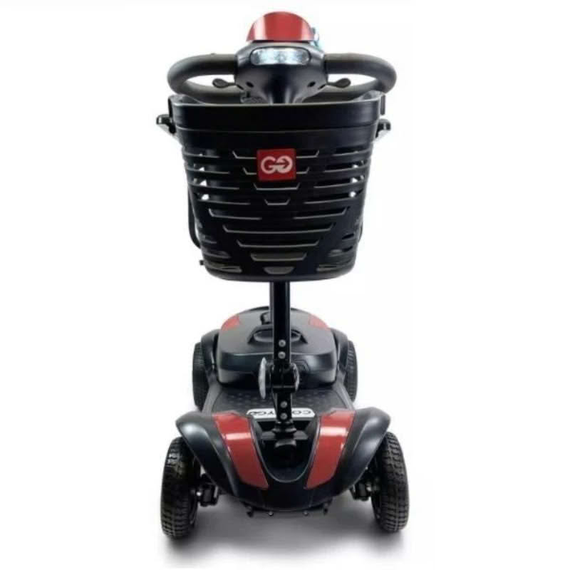 ComfyGo Z-4 Mobility Scooter in red, front view