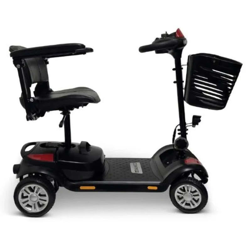 ComfyGo Z-4 Mobility Scooter in red, rightside view