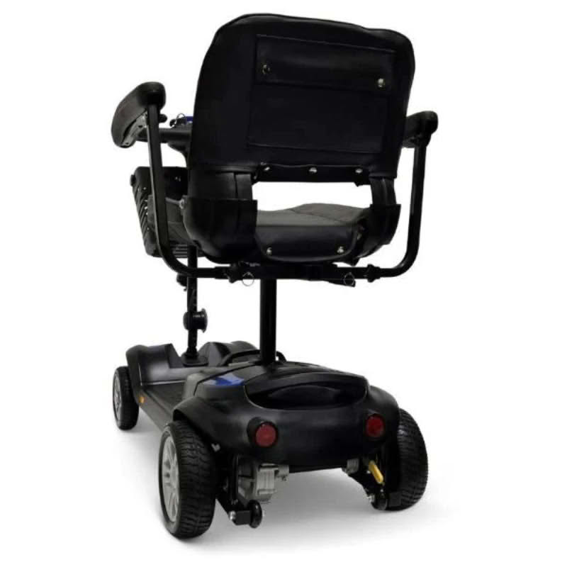 ComfyGo Z-4 Mobility Scooter in black, back left view