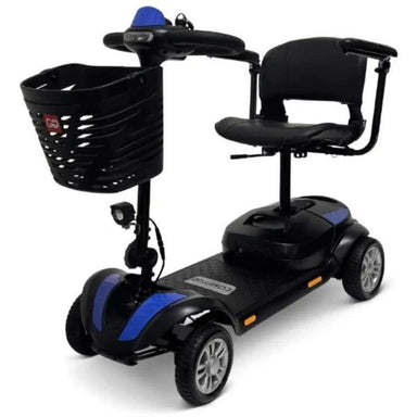 ComfyGo Z-4 Mobility Scooter in blue, front left view
