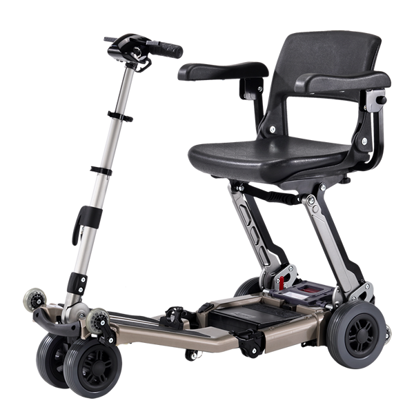 Freerider Luggie Elite 4-Wheel Bariatric Folding Mobility Scooter