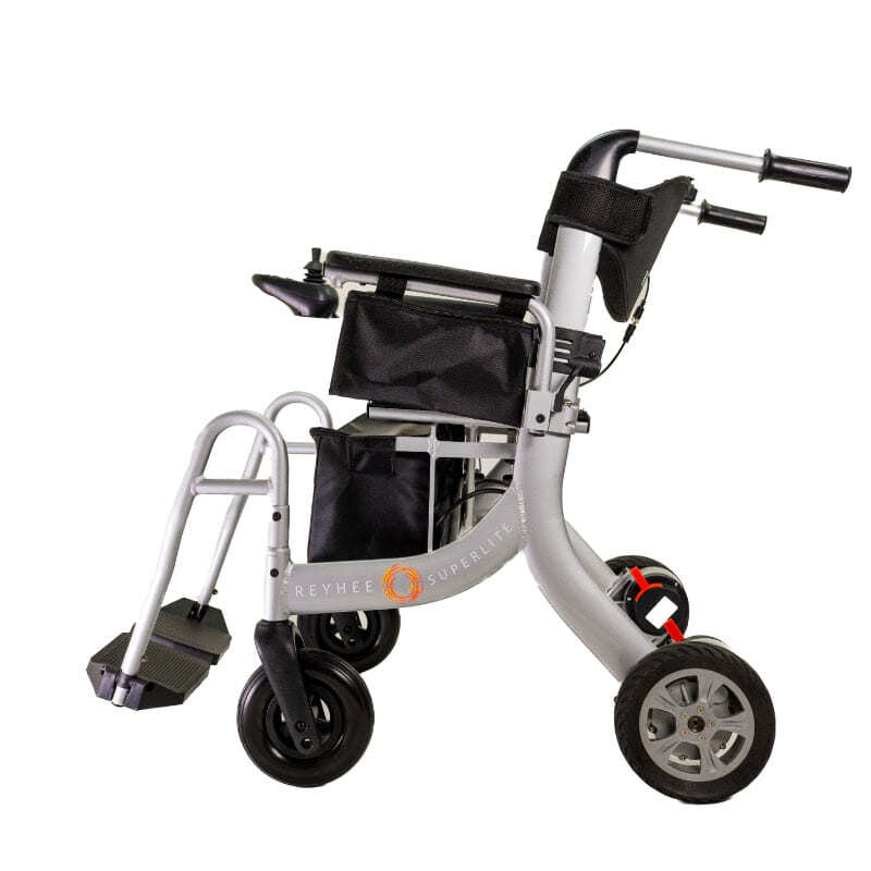 Reyhee Superlite Folding Electric Wheelchair and Rollator