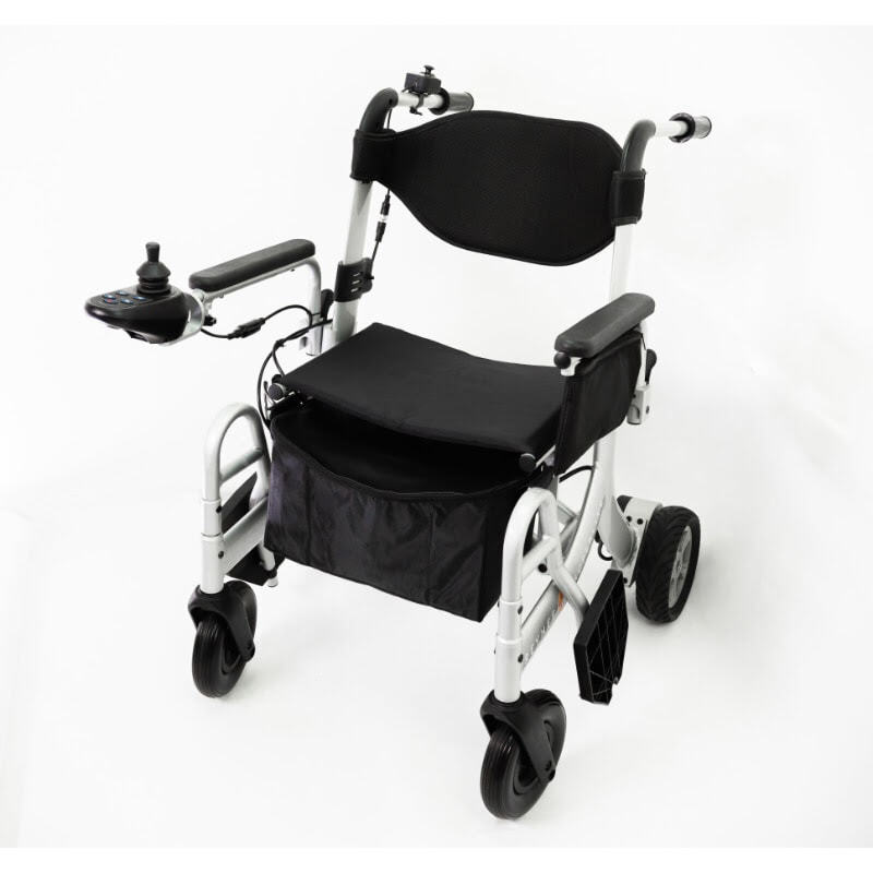 Reyhee Superlite Folding Electric Wheelchair and Rollator