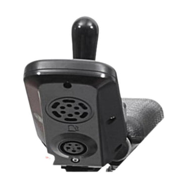 Oracle Lightweight Foldable Power Wheelchair, charging port