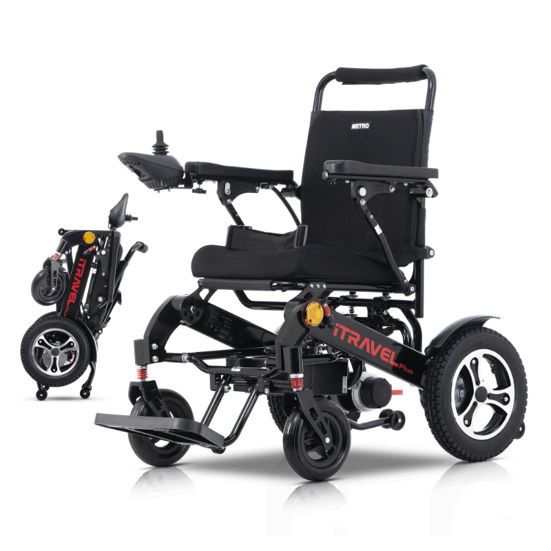 Metro Mobility iTravel Plus Folding Power Wheelchair