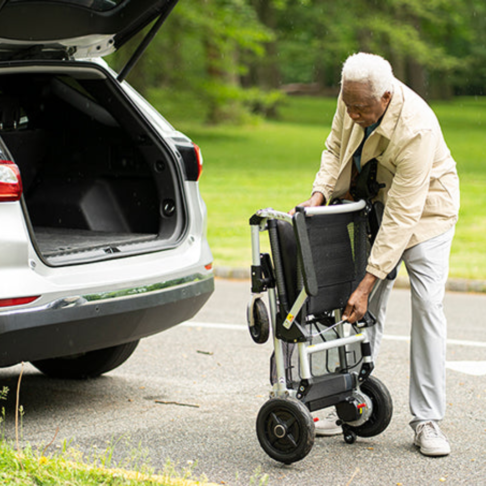 Journey Health Zoomer Portable Folding Power Wheelchair