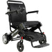 Air Hawk Foldable Electric Wheelchair in black, rightside view