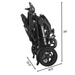 Folded dimensions of the Featherweight Electric Wheelchair