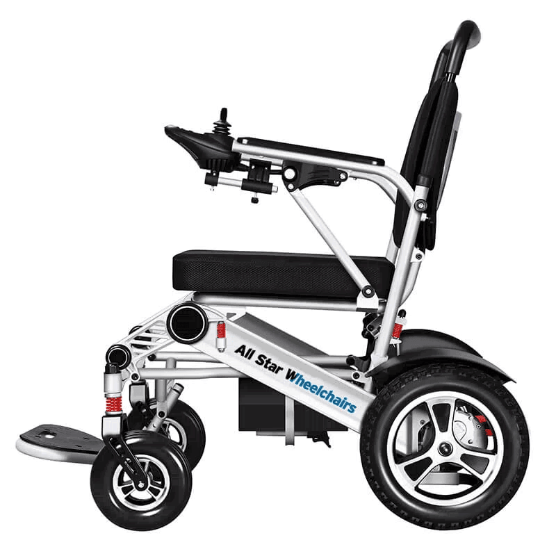 All Star Wheelchairs Folding Electric Wheelchair