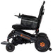 Black electric wheelchair with Bangeran branding on a white background