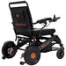 Black electric wheelchair with 'Bangeran' branding on a white background