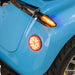 Elite 3-Wheel Scooter in blue, rear lighting
