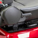 Legacy 3-Wheel Scooter in red, readjustable recliner feature for the captains chair