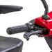 Legacy 3-Wheel Scooter in red, handbrake