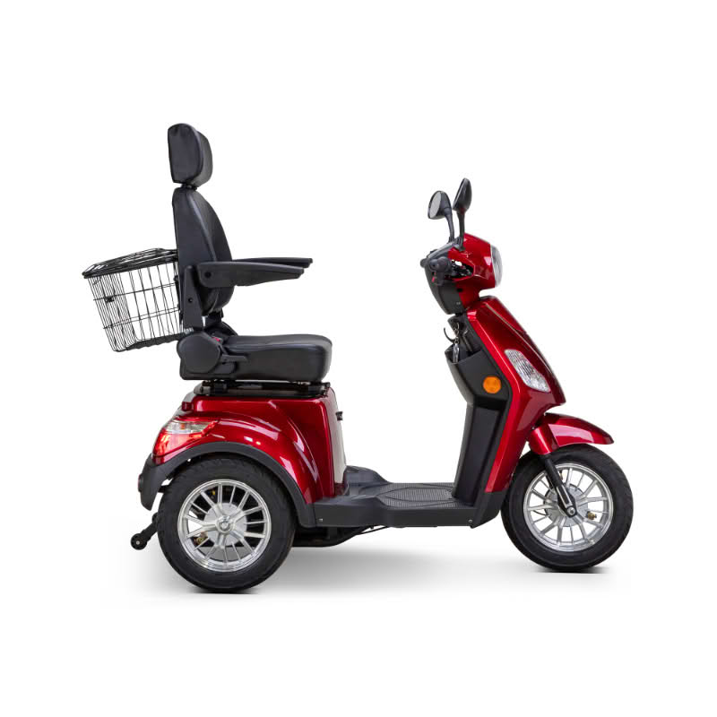 Legacy 3-Wheel Scooter in red, right sideview