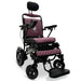 ComfyGo Majestic IQ-9000 Wheelchair in black, purple seat