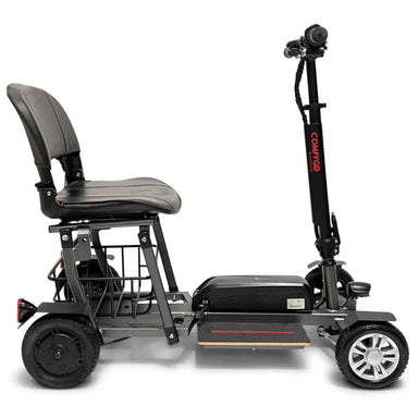 ComfyGo MS-5000 Mobility Scooter in gray, rightside view
