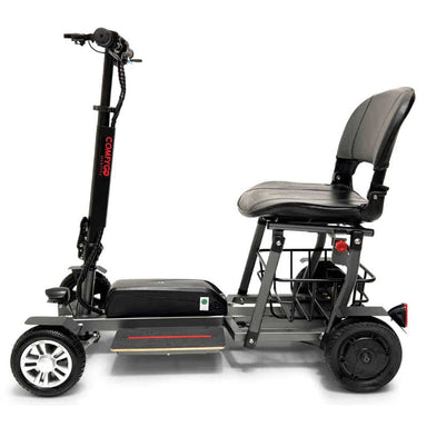 ComfyGo MS-5000 Mobility Scooter in gray, leftside view