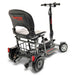ComfyGo MS-5000 Mobility Scooter in gray, back right view
