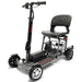 ComfyGo MS-5000 Mobility Scooter in gray, front left view