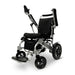 Majestic IQ-8000 Lightweight Wheelchair in silver, black seat, standard