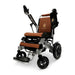 Majestic IQ-8000 Lightweight Wheelchair in silver, brown seat