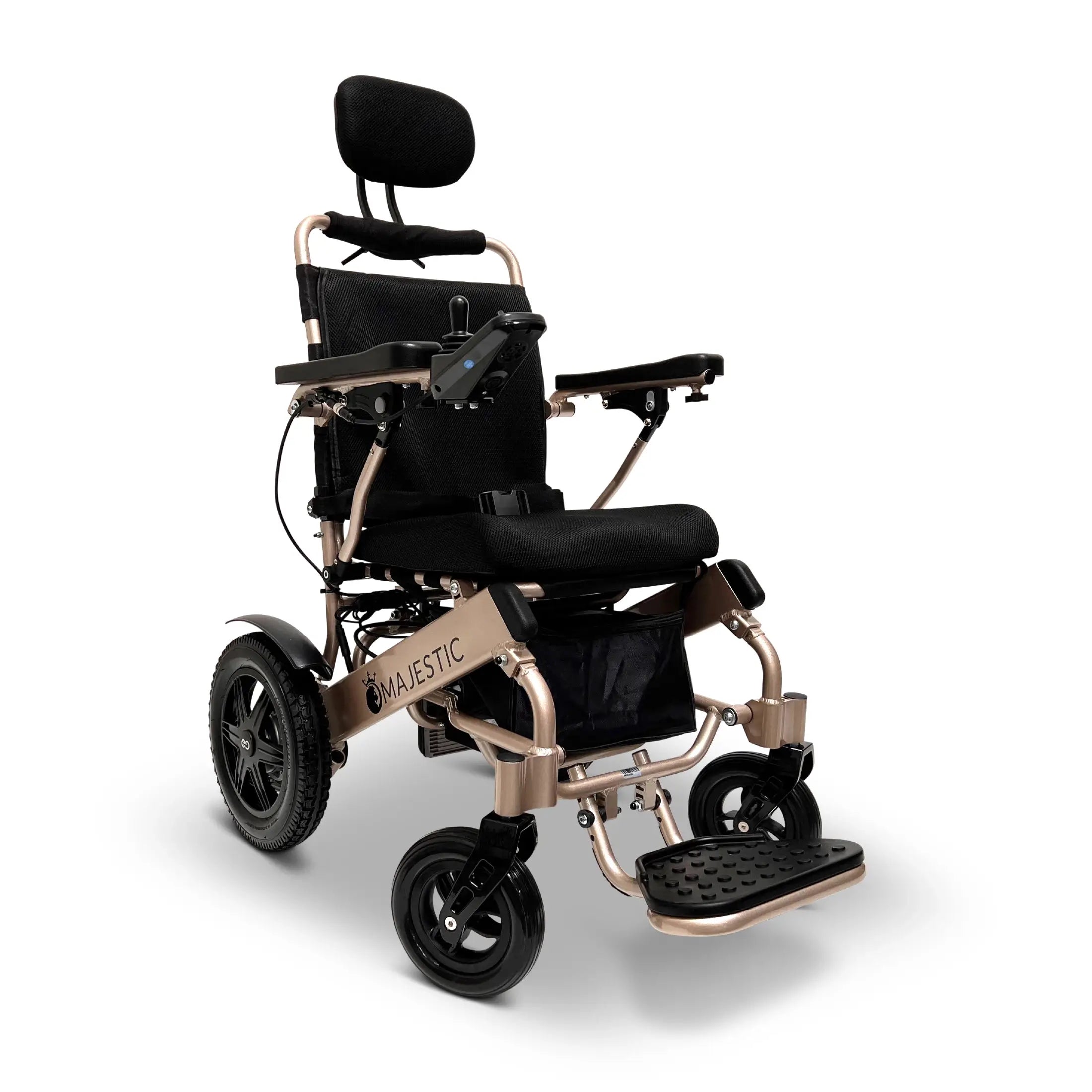 ComfyGo MAJESTIC IQ-9000 Auto Recline Remote Controlled Wheelchair