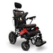 ComfyGo Majestic IQ-9000 Wheelchair in black and red, black seat