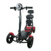 ComfyGo MS-3000 Foldable Scooter in red, standard