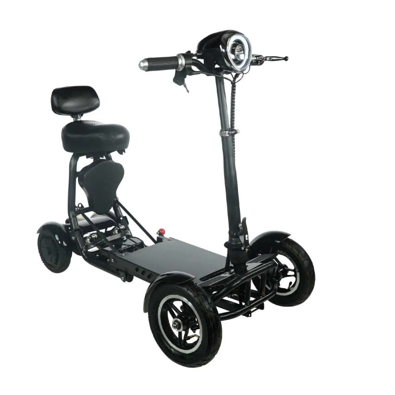 ComfyGo MS-3000 Foldable Scooter in black, standard