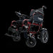 ComfyGo X-6 Wheelchair in Red, front left view