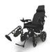 ComfyGo X-9 Remote Controlled Wheelchair in black, front view