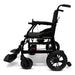 ComfyGo X-Lite Ultra Electric Wheelchair in black, left sideview