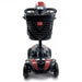 ComfyGo Z-4 Mobility Scooter in red, front view