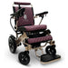 Majestic IQ-8000 Lightweight Wheelchair in bronze, purple seat
