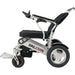 Falcon Portable Power Wheelchair, leftside view, reclined
