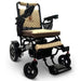 ComfyGo Majestic IQ-7000 Wheelchair in black, coffee seat