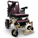 ComfyGo Majestic IQ-7000 Wheelchair in bronze, purple seat