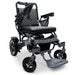 ComfyGo Majestic IQ-7000 Wheelchair in silver, gray seat