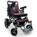 ComfyGo Majestic IQ-7000 Wheelchair in silver, purple seat