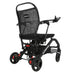 Matrix Ultra 2 Wheelchair in black, back right view