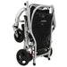 Matrix Ultra 2 Wheelchair in silver, folded front view