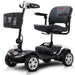 Metro Mobility M1 4-Wheel Mobility Scooter Chrome Left Side View