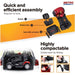 Metro Mobility M1 4-Wheel Mobility Scooter Quick and efficient assembly. Highly compactable