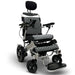 ComfyGo Majestic IQ-9000 Wheelchair in silver, gray seat