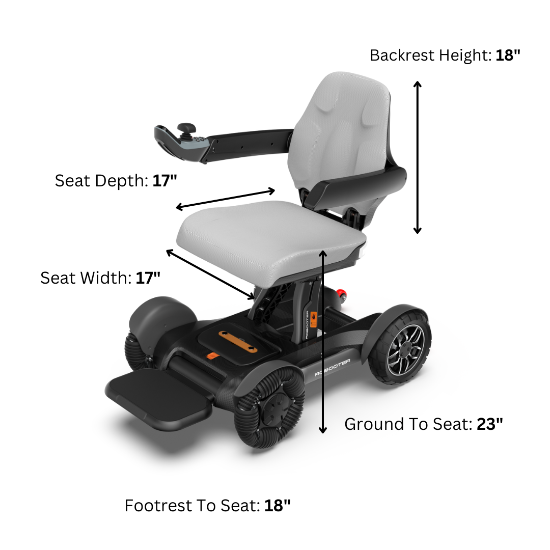 Robooter X40 Automatic Folding All-Terrain Smart Powerchair