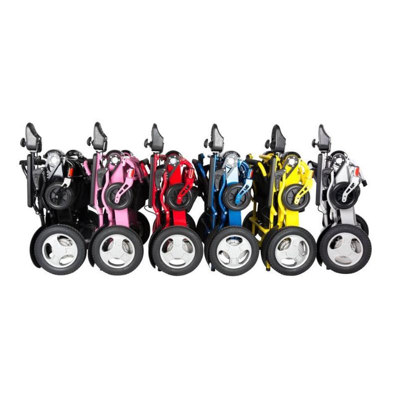 Electra 7 HD Power Wheelchair all colors displayed
