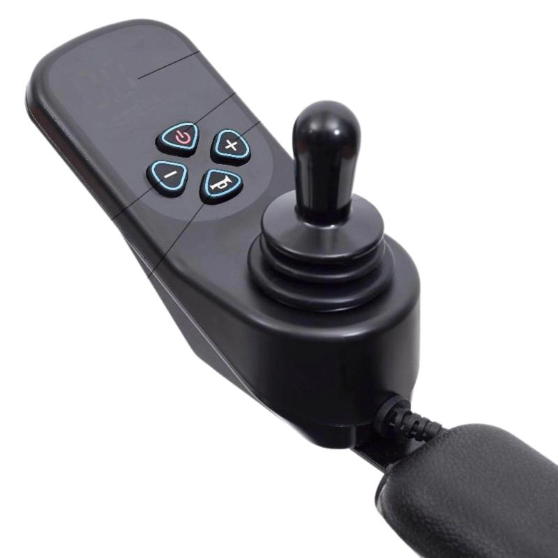 Oracle Lightweight Foldable Power Wheelchair, remote control and joystick 